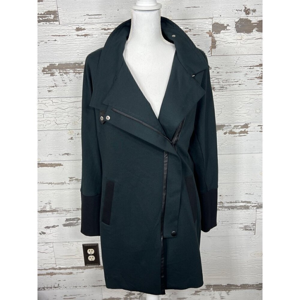 CABI Renaissance Coat Evergreen Sz S #3725 EUC - Picture 2 of 9